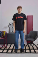 Remera Tranca Espejo Negra