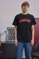Remera Tranca Espejo Negra