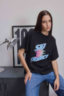 Remera Ski Tranca Negra