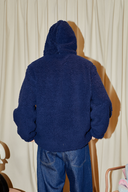 Campera Corderito Tranca Azul
