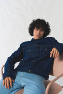 Campera Jean Estático