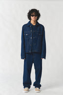 Campera Jean Estático