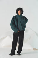 Campera Puffer Hielo Verde