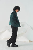 Campera Puffer Hielo Verde