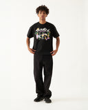 Remera Amigos Negra