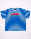 Remera Rayada Azul Roja