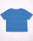 Remera Rayada Azul Roja