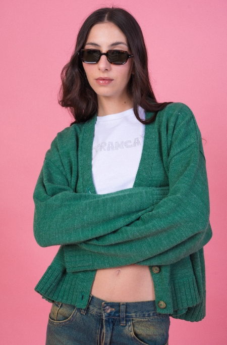 Cardigan Verde