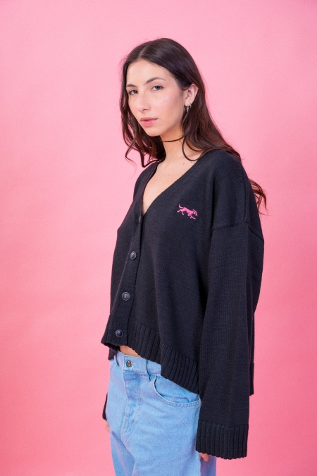 Cardigan Negro