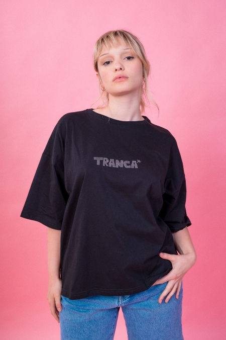 Remera Trash Negra