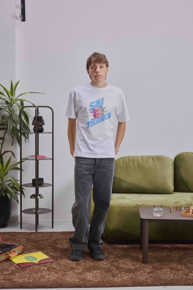 Remera Ski Tranca Blanca